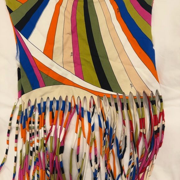 pucci fringe crop top never been worn perfect for either day or night ! - Picture 4 of 5